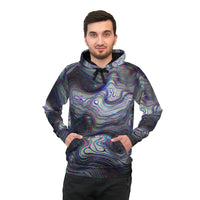 Thumbnail for Glitch Map | Athletic Hoodie